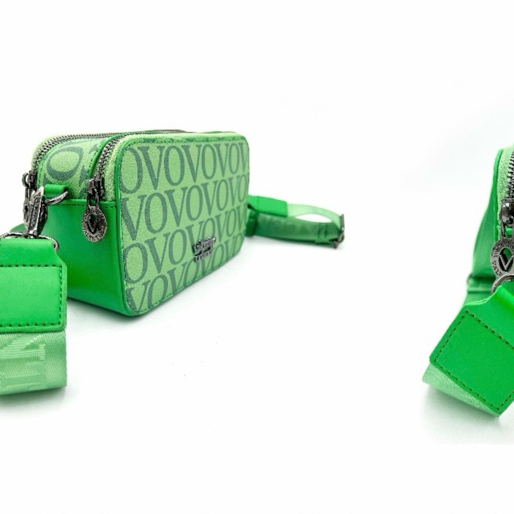 Valentino Orlandi Green Camera Case with Modern Design